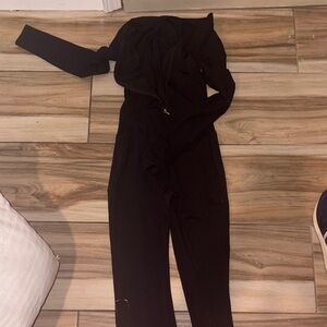 Athletic Black Women's Jumpsuit